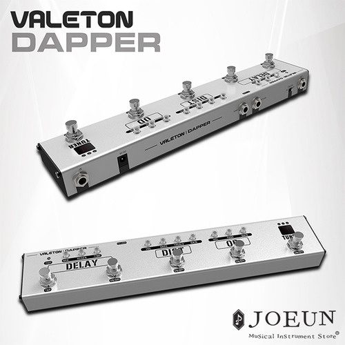[Valeton] 베일톤 이펙터 Dapper series Dapper (4가지 기타이펙터 4in1)