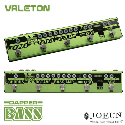 [Valeton] 베일톤 이펙터 Dapper series Bass (VES-2) / 베이스용 멀티이펙터