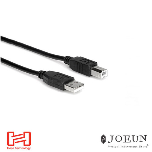 [호사케이블] HOSA USB-210AB USB - Type A to Type B 3m (10ft)