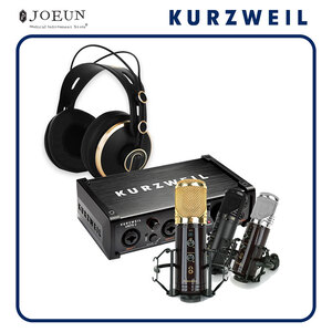 [레코딩 패키지] KM1U 마이크 + HDS1 헤드폰 + UNITE2 오디오 인터페이스( 오인페 )