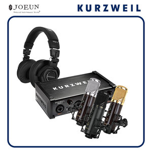 [레코딩 패키지] KM2U 마이크 + HDP1 헤드폰 + UNITE2 오디오 인터페이스( 오인페 )
