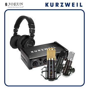 [레코딩 패키지] KM1U 마이크 + HDP1 헤드폰 + UNITE2 오디오 인터페이스( 오인페 )