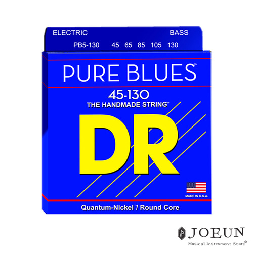 [DR] 베이스스트링 5현 Pure Blues 45-130