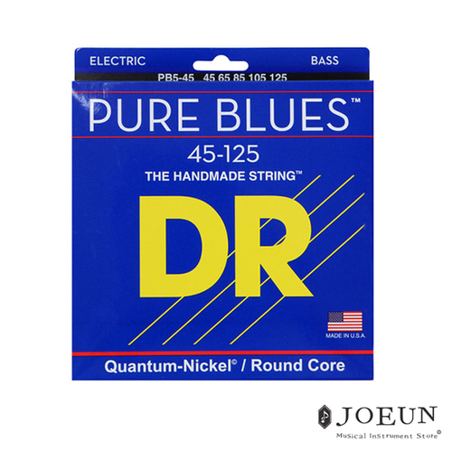 [DR] 베이스스트링 5현 Pure Blues 45-125