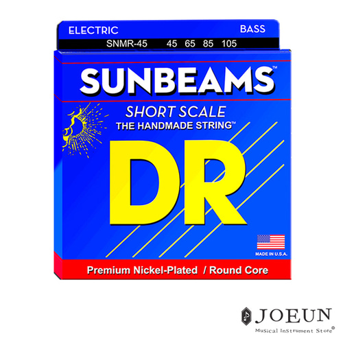 [DR] 베이스스트링 4현 숏스케일 Sunbeam 45-105
